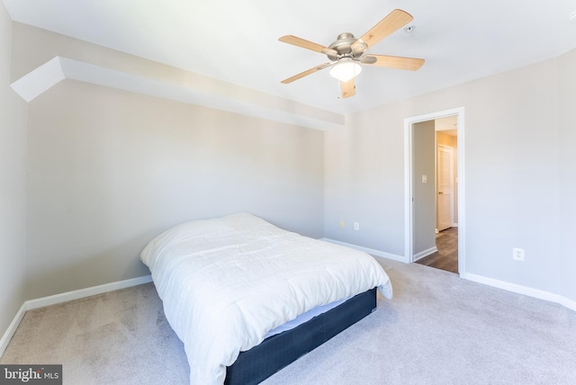 645 Constellation Sq SE Unit L, Leesburg, VA 20175 - bedroom featuring carpet floors, baseboards, and a ceiling fan