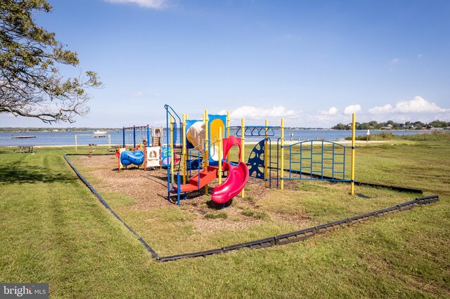 3734 1st Ave, Edgewater, MD 21037 - communal playground featuring a yard and a water view