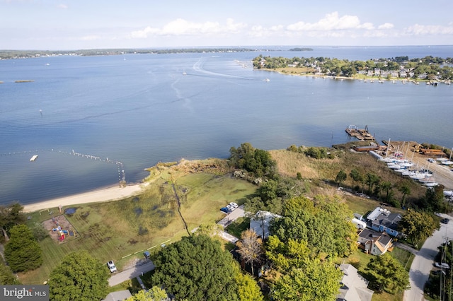 3734 1st Ave, Edgewater, MD 21037 - aerial view with a water view