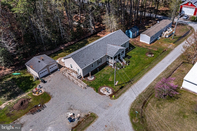33 Douglas St, Reedville, VA 22539 - aerial view