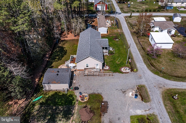 33 Douglas St, Reedville, VA 22539 - birds eye view of property
