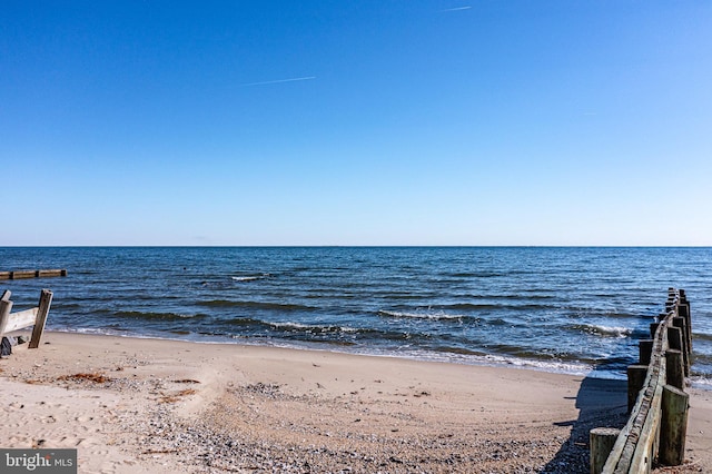 33 Douglas St, Reedville, VA 22539 - view of water feature featuring a view of the beach