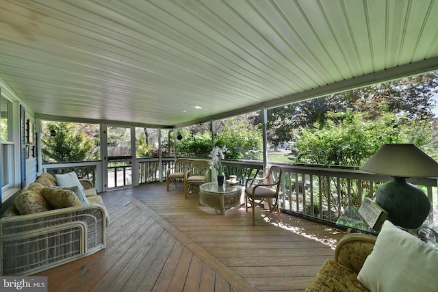 3703 Spruce St, Bristol, PA 19007 - view of wooden deck
