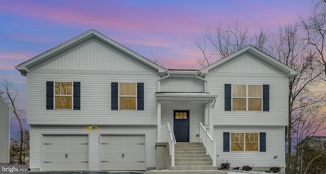 5 Cornwallis Cv, Ruther Glen, VA 22546 - split foyer home with a garage and board and batten siding