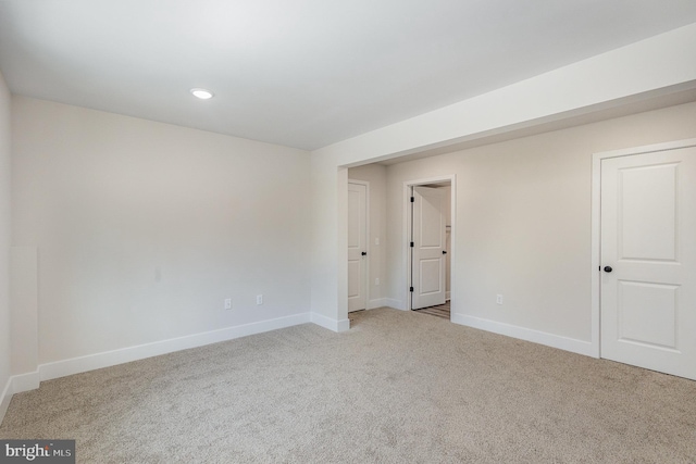 5 Cornwallis Cv, Ruther Glen, VA 22546 - carpeted spare room with baseboards and recessed lighting