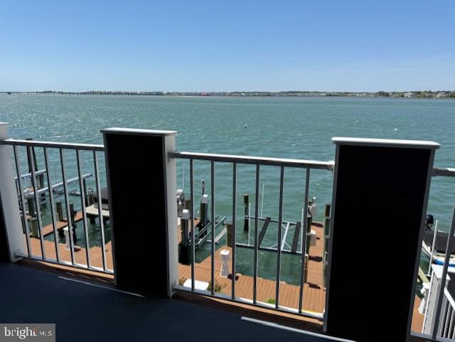 423 14th St Unit 205K, Ocean City, MD 21842 - exterior space with a water view
