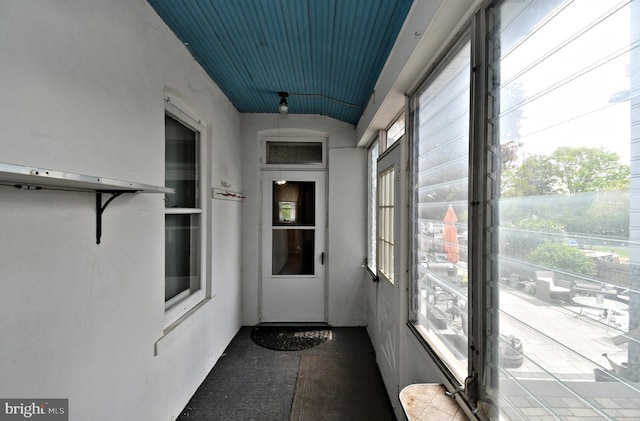 133 Main St, East Greenville, PA 18041 - view of unfurnished sunroom