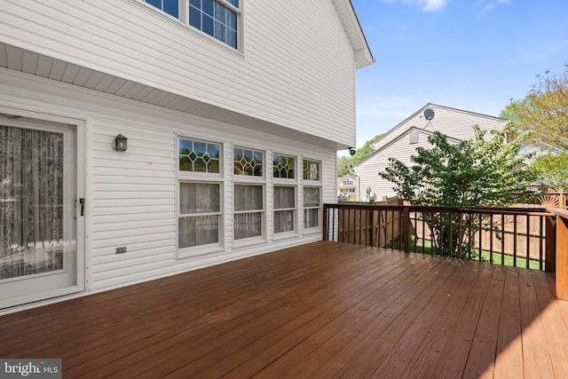 view of deck