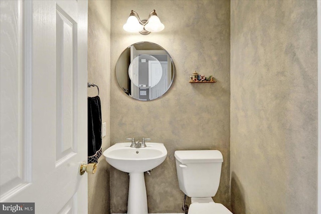 bathroom with toilet