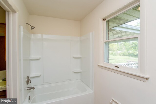 2500 Eberhart Rd, Quakertown, PA 18951 - full bath featuring plenty of natural light and  shower combination