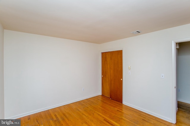 2500 Eberhart Rd, Quakertown, PA 18951 - spare room featuring baseboards, visible vents, and light wood-style floors