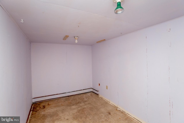 2500 Eberhart Rd, Quakertown, PA 18951 - unfurnished room with concrete flooring and baseboard heating
