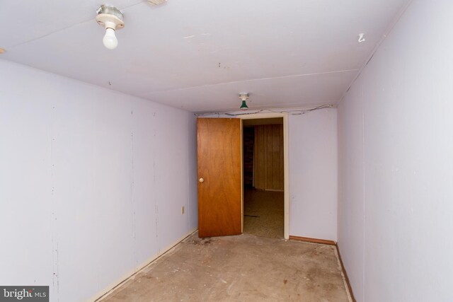 2500 Eberhart Rd, Quakertown, PA 18951 - spare room featuring unfinished concrete floors