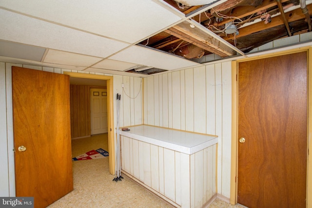 2500 Eberhart Rd, Quakertown, PA 18951 - finished below grade area featuring tile patterned floors