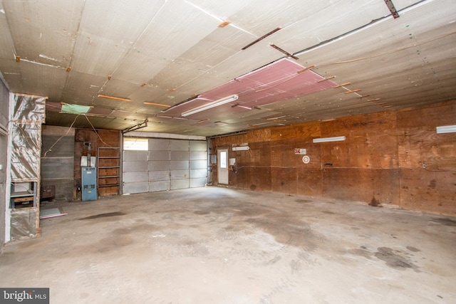 2500 Eberhart Rd, Quakertown, PA 18951 - garage featuring wooden walls