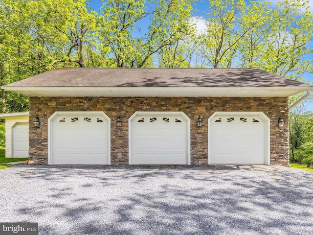10433 Grindstone Run Rd, Myersville, MD 21773 - view of garage