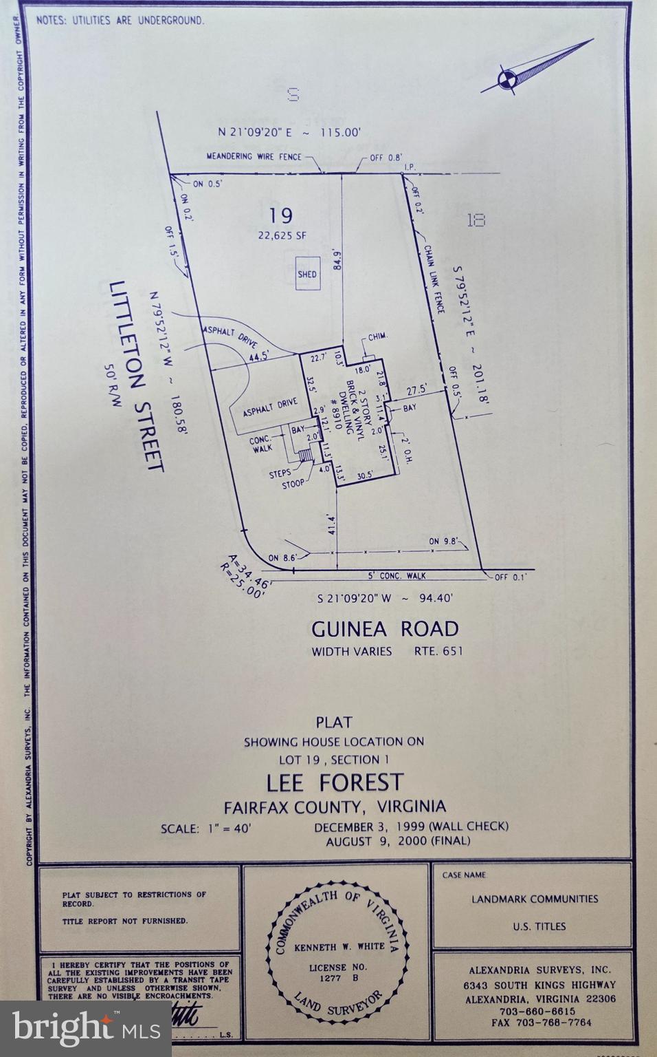 8910 Littleton St, Fairfax, VA 22032 - map