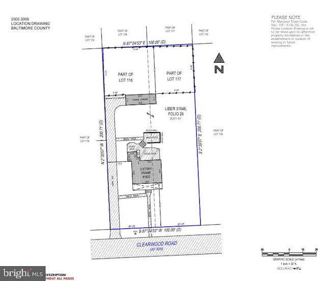 1822 Clearwood Rd, Baltimore, MD 21234 - floor plan / room layout
