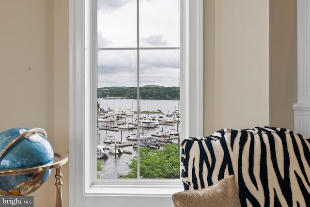525 Belmont Bay Dr Unit 405, Woodbridge, VA 22191 - room details featuring a water view
