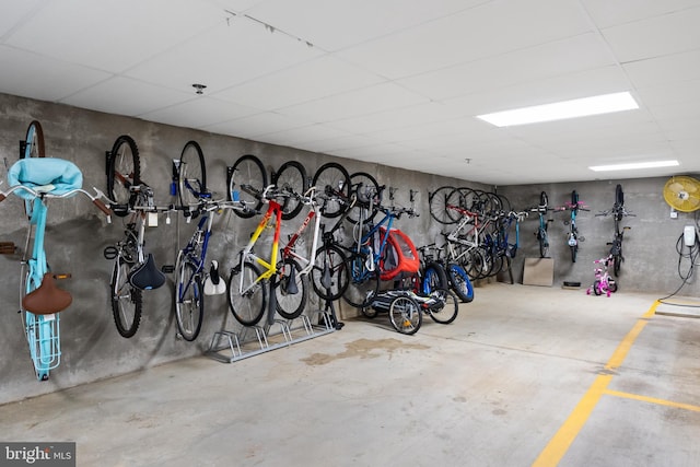 525 Belmont Bay Dr Unit 405, Woodbridge, VA 22191 - garage with bike storage