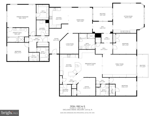 525 Belmont Bay Dr Unit 405, Woodbridge, VA 22191 - floor plan