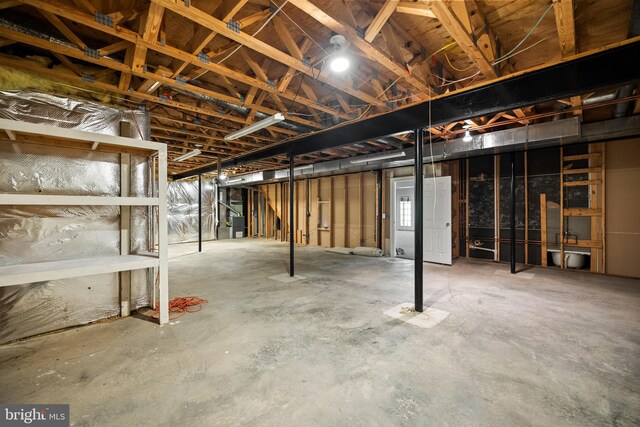 1418 Woodhurst Blvd, Mclean, VA 22102 - view of unfinished basement