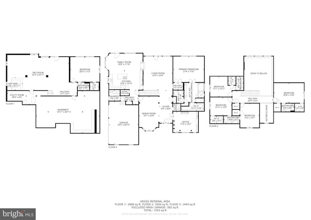 1418 Woodhurst Blvd, Mclean, VA 22102 - home floor plan