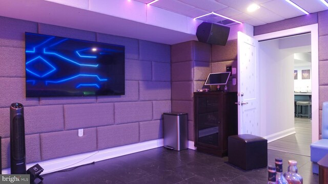 view of cinema room