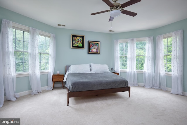 15410 River Rd, Darnestown, MD 20874 - bedroom with multiple windows, baseboards, and carpet flooring