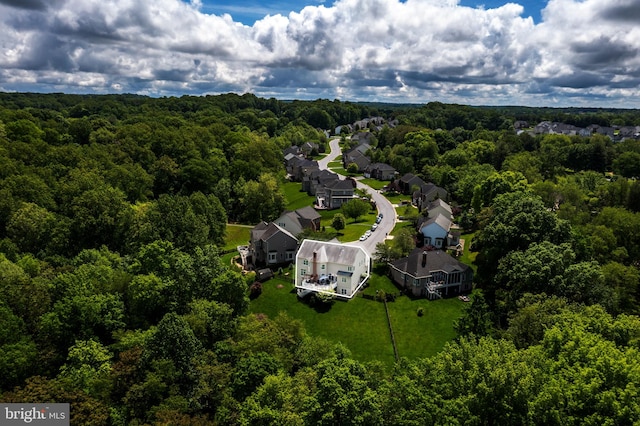 11162 Innsbrook Ct, Ijamsville, MD 21754 - aerial perspective of suburban area featuring a forest