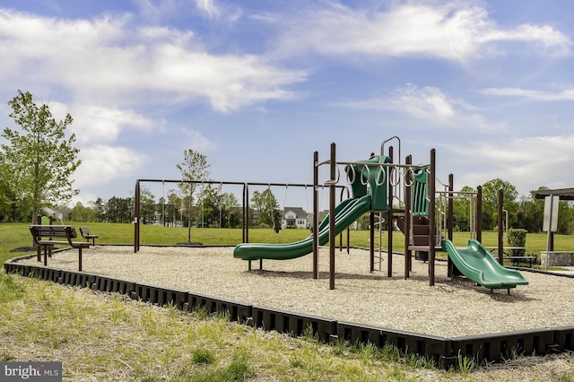view of community playground