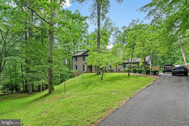 5420 Well Spring Rd, La Plata, MD 20646 - view of front of home with a front lawn
