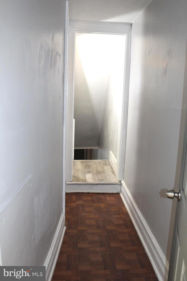 466 N Evans St, Pottstown, PA 19464 - hallway featuring baseboards