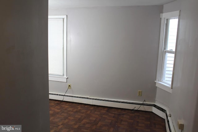 466 N Evans St, Pottstown, PA 19464 - spare room featuring baseboard heating