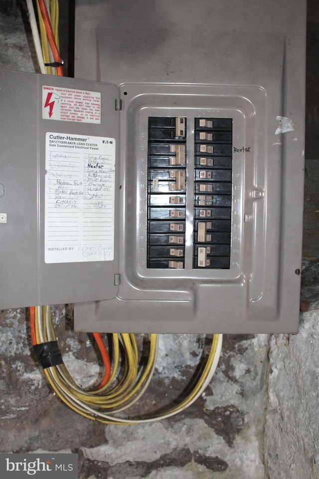 466 N Evans St, Pottstown, PA 19464 - utility room with electric panel