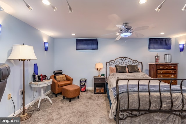 1085 Greenwood Rd, Winchester, VA 22602 - carpeted bedroom featuring recessed lighting and baseboards