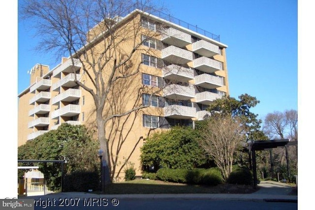 view of property