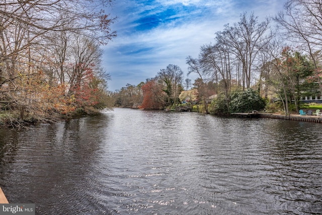 property view of water