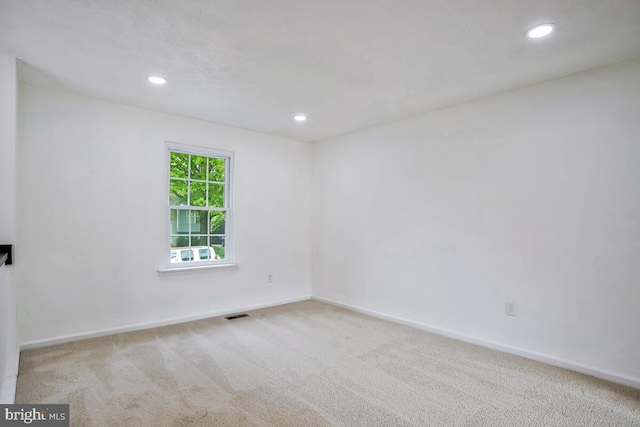 1603 Norwich Dr, Frederick, MD 21701 - unfurnished room with carpet floors, recessed lighting, and baseboards