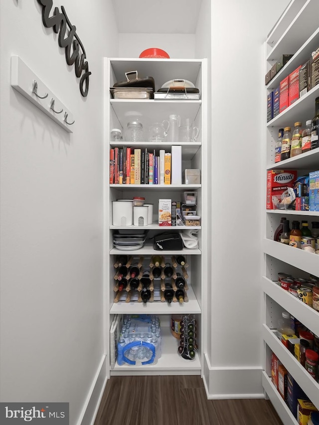 view of pantry