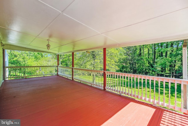 view of deck