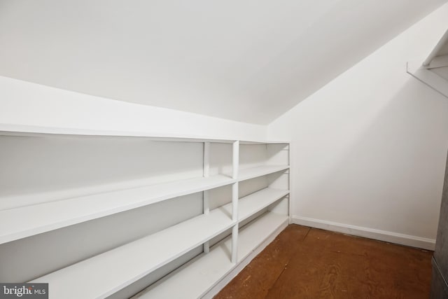 view of storage