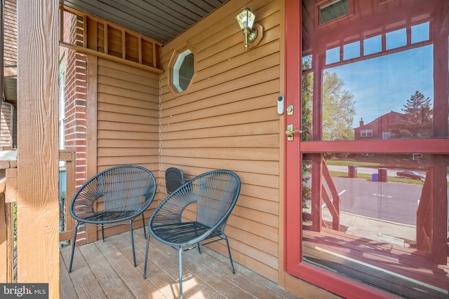 view of deck
