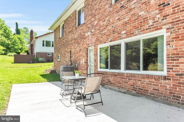 2300 Foster Pl, Temple Hills, MD 20748 - view of patio with central air condition unit