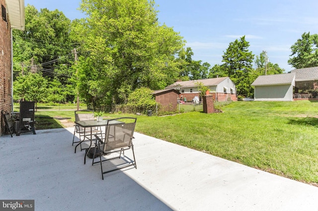 2300 Foster Pl, Temple Hills, MD 20748 - view of patio / terrace featuring outdoor dining area