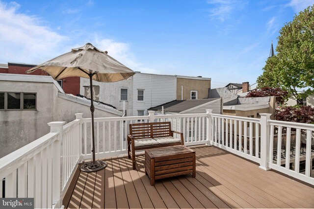 view of deck