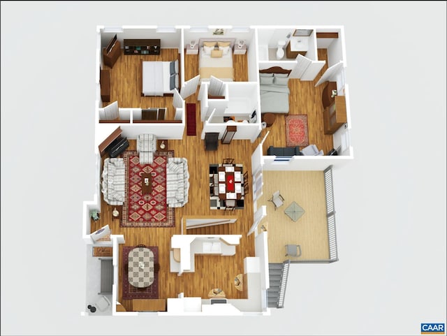 125 W Park Dr, Charlottesville, VA 22901 - property floor plan