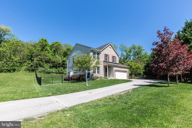 3560 Sherwin Dr, Manchester, MD 21102 - traditional-style house with asphalt driveway and an attached garage