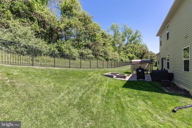 3560 Sherwin Dr, Manchester, MD 21102 - view of yard with a fire pit