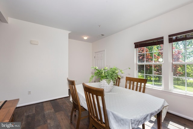3560 Sherwin Dr, Manchester, MD 21102 - dining area with wood finished floors and baseboards